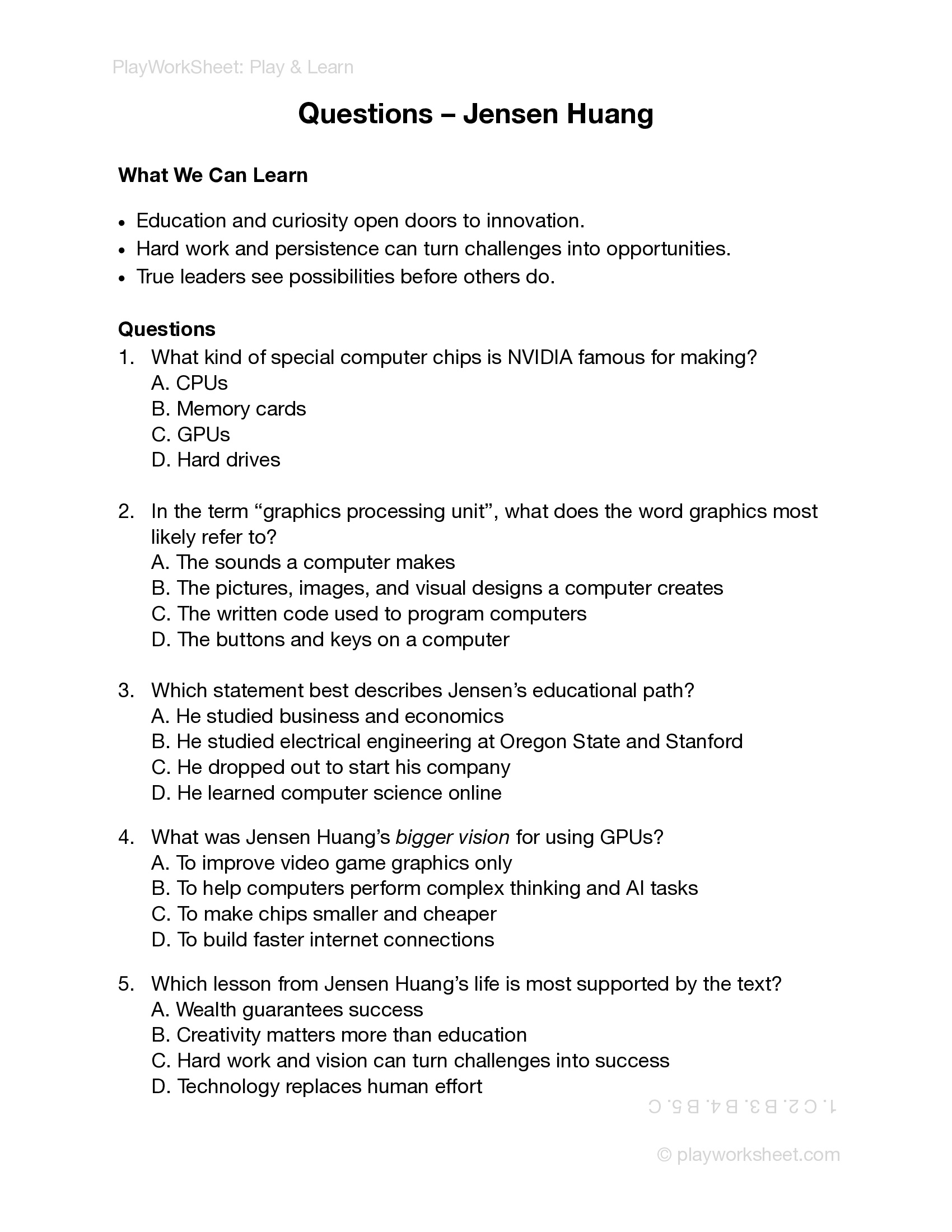 Jensen Huang -The Man Who Powered the Future - Page 2