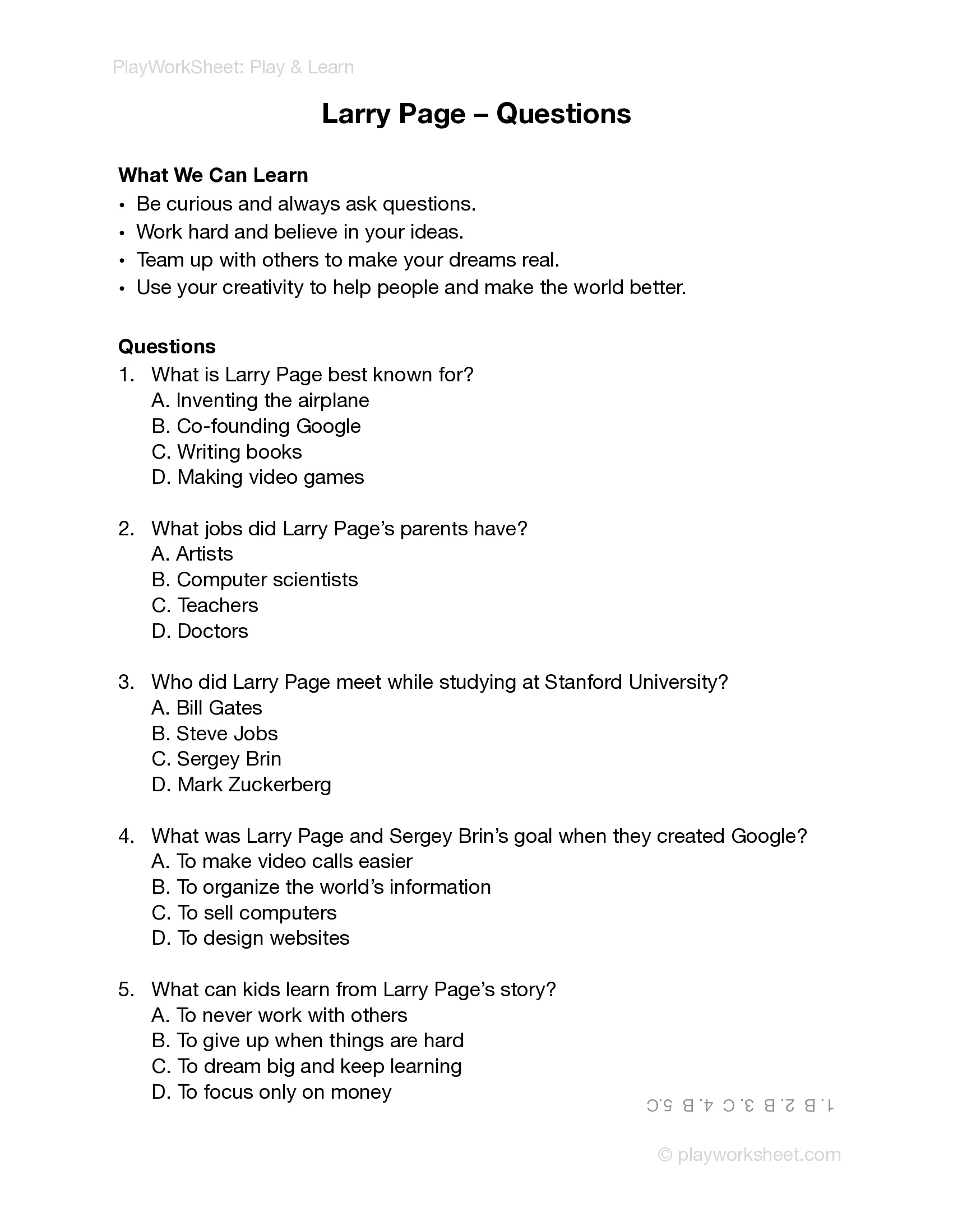 Larry Page: The Mind Behind Google - Page 2