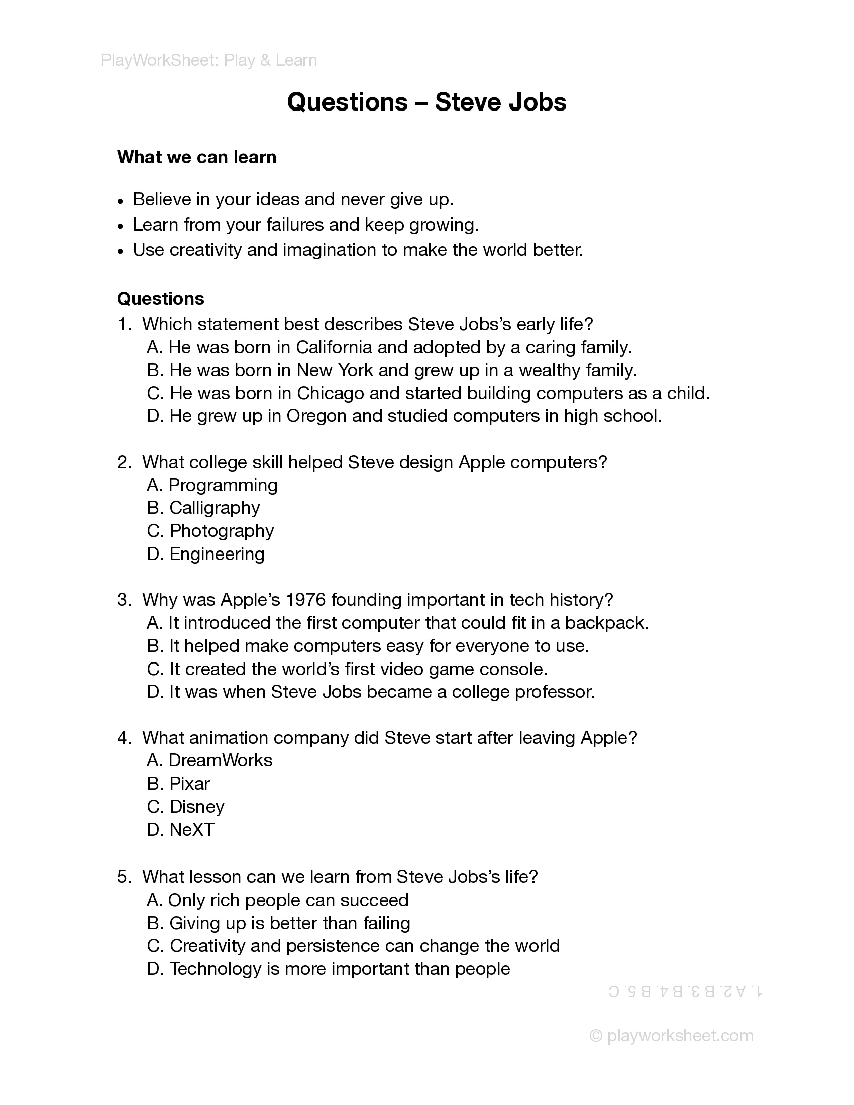 Steve Jobs: The Man Who Changed Technology - Page 2