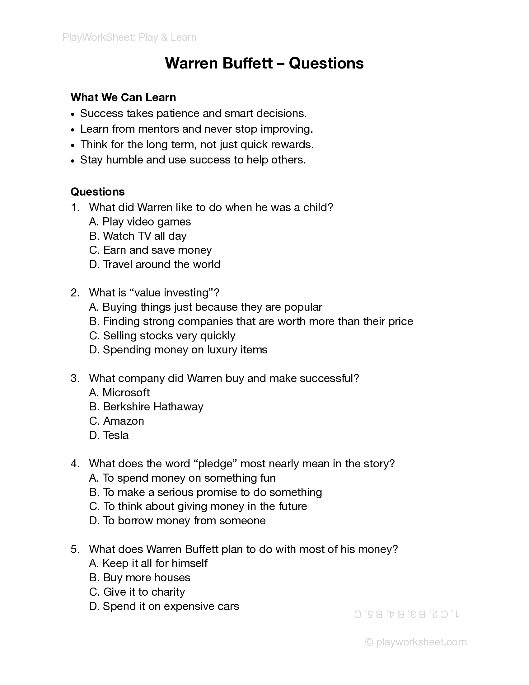 Warren Buﬀett – The Greatest Investor of All Time - Page 2