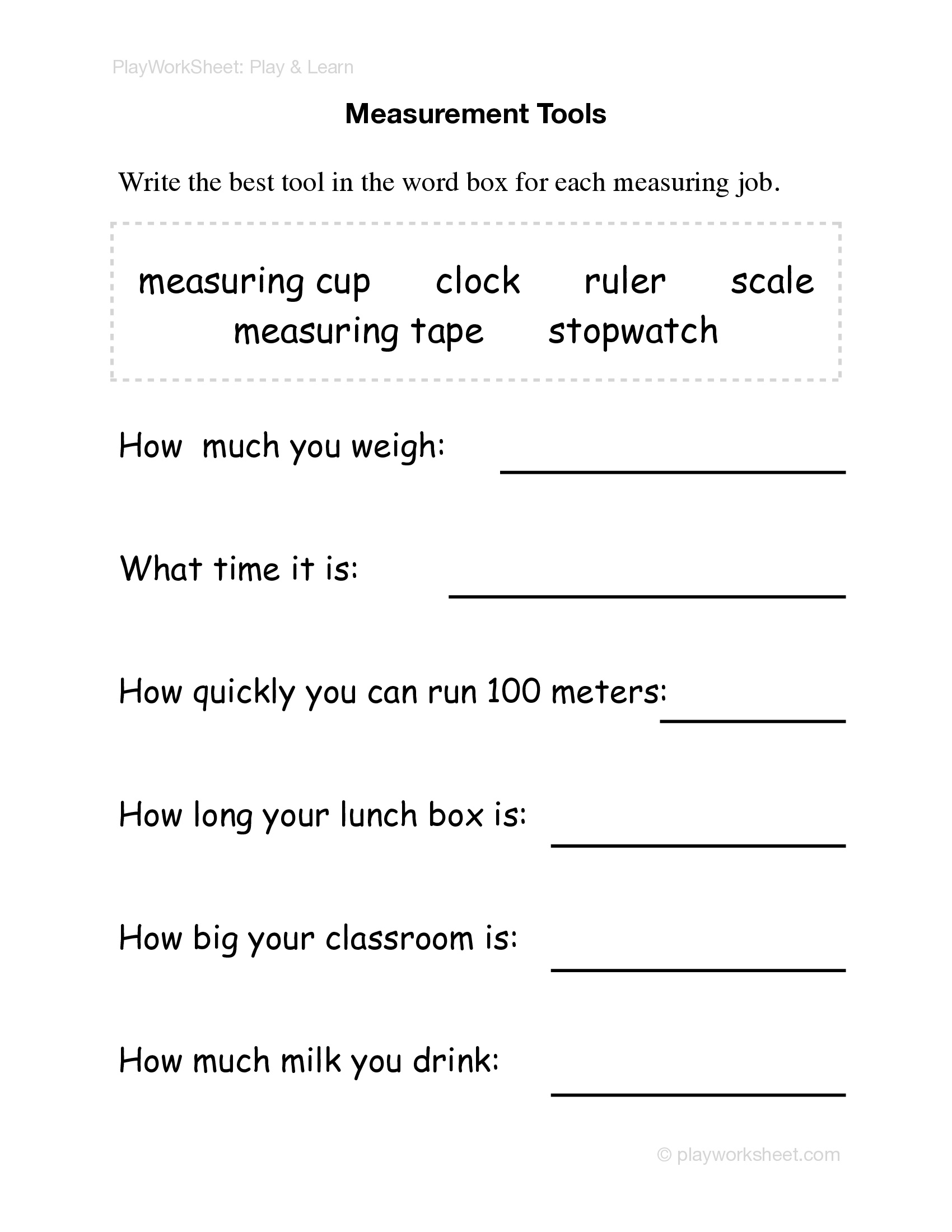 Measurement Tools - Page 2
