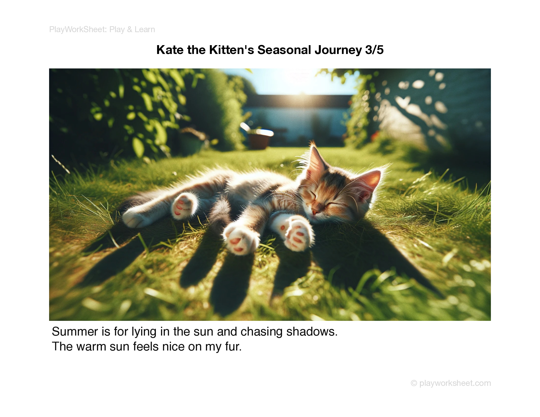 Kate the Kitten's Seasonal Journey - Page 4