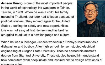 Jensen Huang -The Man Who Powered the Future